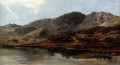 Landscape With A Lake And Mountains Beyond Sidney Richard Percy